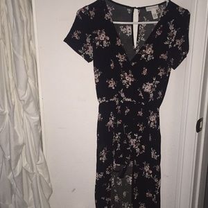 High low dress (floral)